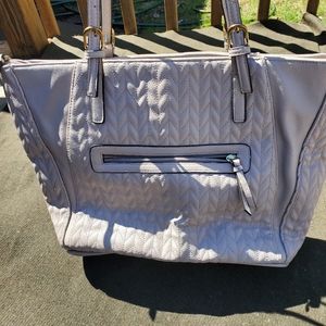 Jessica Simpson Large Leather Shoulder Bag Purse